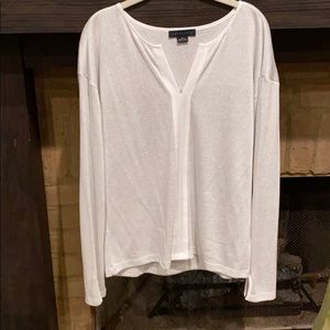 Sanctuary silver sparkly blouse